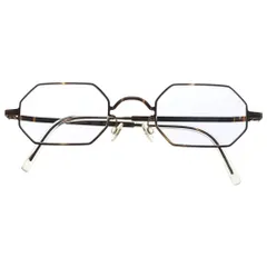 Maison Margiela (メゾンマルジェラ) MYKITA MMCRAFT004 マイキータ 多角形シェイプ メタルテンプル アイウェア サングラス メガネ ブロンズのサムネイル