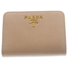 極美品】プラダ PRADA 折財布 ALABASTRO 1ML225-QWA - メルカリ