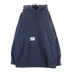 WTAPS (ダブルタップス) ×Champion REVERSE WEAVE HOODED SWEATSHIRT C8-T109 チャンピオン リバースウィーブ フーデッド スウェットシャツ プルオーバーパーカー ネイビー
