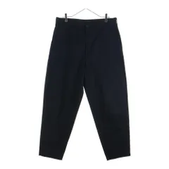 COMME des GARCONS HOMME (コムデギャルソンオム) 21SS AD2020 コットンクロップド ジップフライ テーパードパンツ ブラック HG-P014のサムネイル
