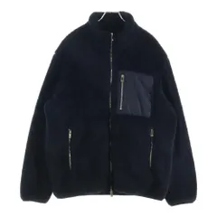 TATRAS (タトラス) スタンドカラー ボアジャケット ジップアップブルゾン ブラック MTAT21A4791-Lのサムネイル