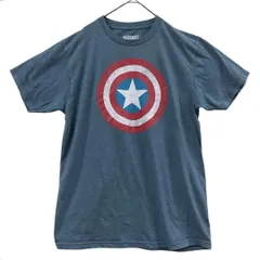 マーベル キャプテンアメリカ Tシャツ M シールド アメコミ 半袖【3119】