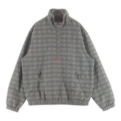 Supreme ハーフジップ ナイロンジャケット チェック柄 S - メルカリ