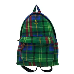 ポロラルフローレン POLO RALPH LAUREN チェック柄 マルチカラーバックパック メンズ 表記無 