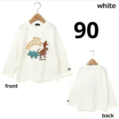 長袖カットソー　恐竜　90cmのサムネイル