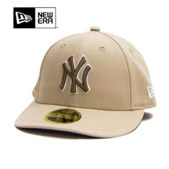 ニューエラ【ＮＥＷ ＥＲＡ】LP 59FIFTY MLB Color Variation ニューヨー ク・ヤンキース ニューベージュ キャップ 帽子 ユニセックス MLB 刺繍 ロゴ