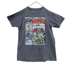 MARVEL マーベル アベンジャーズ Tシャツ M アメコミ 灰【3110】