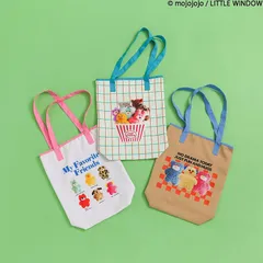 mojojojo モジョジョジョ 転写トートBAG トートバッグ キャラクター グッズ J266926 かわいい おしゃれ A4 手提げバッグ 肩掛け エコバッグ サブバッグ 通勤 通学 習い事 大人 学生 ベージュ エ