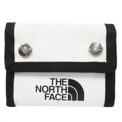 美品 THE NORTH FACE ザノースフェイス BCドットワレット 財布 三つ折り アウトドア NM81820 ホワイト/ブラック メンズ レディース 古着 中古 USED