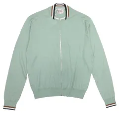 未使用 HERMES エルメス カシミヤシルクブレンド ハイゲージ ニット シップ カーディガン ブルゾン 羽織 S ライトグリーン メンズ 古着 中古 USED 未使用 HERMES エルメス カシミヤシルクブレンド ハイゲージ ニット