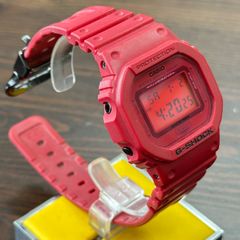 稼働品 良品 GW-M5630A 赤 CASIO G-SHOCK タフソーラー - メルカリ