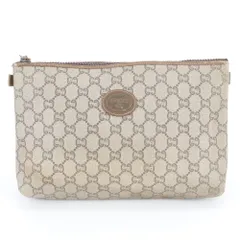 グッチ GGプラス レザー セカンドバッグ クラッチ ポーチ 通勤 本革 ブランド メンズ RNM DV14-6【中古】