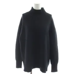 アプワイザーリッシェ Apuweiser-riche ニット セーター 長袖 2 黒 ブラック ハイネック /RR