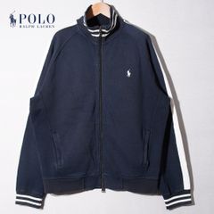 希少 美品 ポロラルフローレン ジャージ トラックジャケット XL 袖ロゴ