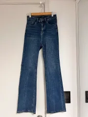 インディゴ ブーツカット デニム