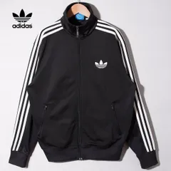 アディダス オリジナルス adidas ORIGINALS ファイヤーバード トラックジャケット L ブラック ロゴ刺繍 Firebird ジャージ スポーツウェア Y2K ストリート スポーツミックス オーバーサイズ 古着 G464