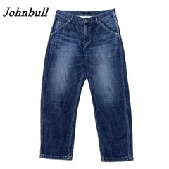 Johnbull ジョンブル スリークォーターワークパンツ デニム S インディゴのサムネイル
