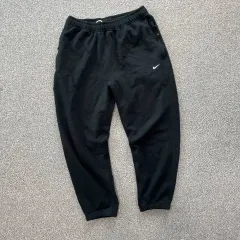 ナイキ ソロスウッシュ フレンチテリー ブラック パンツ