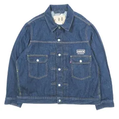 未使用 LEVI’S リーバイス x OASIS オアシス TYPE2トラッカージャケット Gジャン 2nd デニムジャケット アウター インディゴ XL メンズ 古着 中古 USED