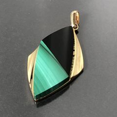 マラカイト ダイヤモンド型 ネックレスセット 孔雀石 | Mercari マラカイト ダイヤモンド型 ネックレスセット 孔雀石