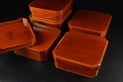 Longaberger 星型バスケット 4点セット 木製蓋付 - メルカリ
