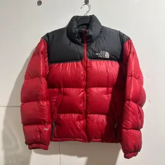 THE NORTH FACE ザノースフェイス 700 ヌプシ ダウン レッド/ブラック