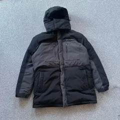 Columbia ブラック/グレー ダウン