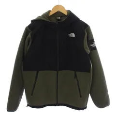 ザノースフェイス THE NORTH FACE Denali Hoodie Jacket フリースジャケット ジップアップ フード 切替 M 黒 カーキ NA72052 /BM