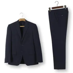 04【美品】BUONA GIORNATA ボナジョルナータ スーツ A4 S メンズ ブラック 黒 面接 ビジネス 秋冬 ★美品★