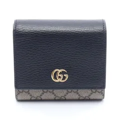 GUCCI グッチ GGマーモント 二つ折り財布