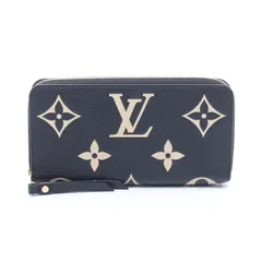 LOUIS VUITTON ルイ・ヴィトン ジッピーウォレット バイカラー ラウンド長財布