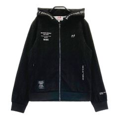 DECEMBERMAY ゴルフ パーカー フルジップ ワッフル フーディー 半額