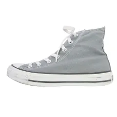 良品 CONVERSE  コンバース ALL STAR オールスター スニーカー ハイカット シューズ 靴 キャンバス US5.5/24.5cm グレー レディース 古着 中古 USED