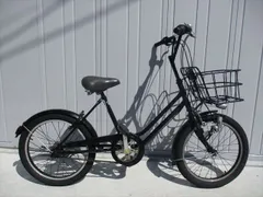 F33 ★整備済み★完成車発送★中古自転車 ミニベロ　 【ブリヂストン　ベガス　20インチ　黒 】のサムネイル