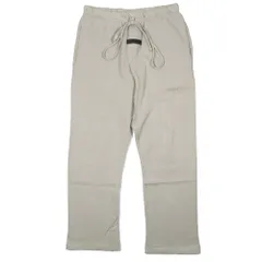 良品 FOG ESSENTIALS エッセンシャルズ SWEATPANTS スウェットパンツ イージーパンツ ラバー ロゴ ボトムス グレー M メンズ 古着 中古 USED