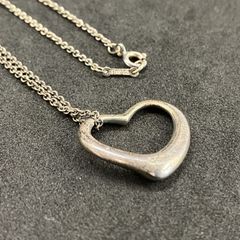 Tiffany & Co. ビーン＆オープンハート ネックレス 2点セット - メルカリ