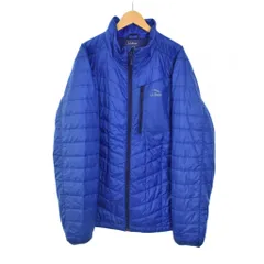 エルエルビーン L.L.BEAN プリマロフト パッカウェイ ジャケット 米国フィット レギュラー ロゴ 中綿 XL 青 ブルー 503391
