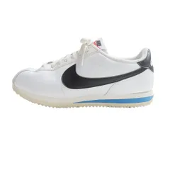 良品 NIKE ナイキ Women's Cortez DN1791-100 ウィメンズ コルテッツ スニーカー シューズ ローカット 靴 25 白 黒 青 レディース 古着 中古 USED