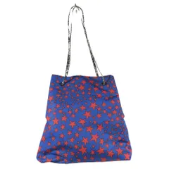 美品 MARC JACOBS マークジェイコブス ポリエステル ２way トートーバッグ ショルダーバッグ 星 ドット 巾着 マルチカラー メンズ レディース 古着 中古 USED