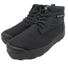 コロンビア Columbia SAPLAND III CHUKKA WP OMNI-HEAT INFINITY ブーツ チャッカ ウィンターブーツ スノーブーツ 25cm 黒 ブラック YU8549