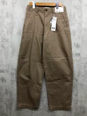 新品 Uniqlo U ユニクロ ユー ルメール ワイドフィット チノ パンツ size70/ブラウン ■■ メンズ