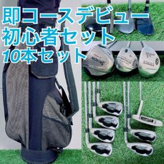 即コースデビュー！ ゴルフクラブ セット スリクソン入り 10本 I3927