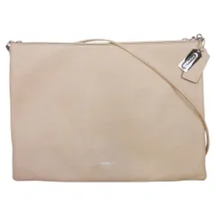 美品 COACH コーチ 29461 ブリーカー デイリー 2WAY ショルダーバッグ クラッチ セカンドバッグ カバン レザー ベージュ レディース 古着 中古 USED
