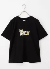 リラックマTシャツ　ブラックのサムネイル
