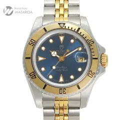 チュードル TUDOR 腕時計 プリンセス オイスター デイト レディーサブ 96093 SS GP YG トリチウム ブルー文字盤 送料無料のサムネイル