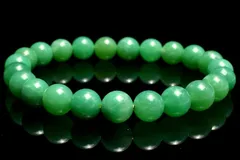 【１点物】癒やしのグリーン クリソプレーズ　8mm　ブレスレット パワーストーン 天然石 _MC8226