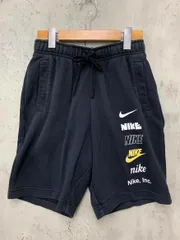 NIKE ナイキ SU231001STY 裏毛 スウェット ハーフ パンツ sizeS/ブラック ■■ レディース