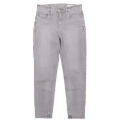 美品 upper hights アッパーハイツ ウォッシュ加工 スキニー デニム パンツ ジーンズ ジーパン Gパン 22 グレー レディース 古着 中古 USED