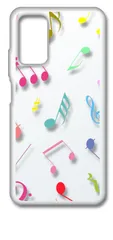 【新品未使用】Redmi 9T シャオミ クリア ハードケース 音符 ト音記号 カラフル からふる スマホケース スマホ 携帯ケース クリアケース