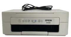 s985【ジャンク品】EPSON エプソン EW-056A ホワイト 白紙印刷 通電確認済み 給紙確認済み コピー動作確認済み エラー表示なし インク残量あり A4対応 カラリオ プリンター 複合機